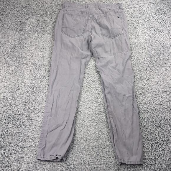 Travis Mathew Pants Men 30x30 Gray Normcore Straight Leg Chino Golf Lightweight - Picture 2 of 9